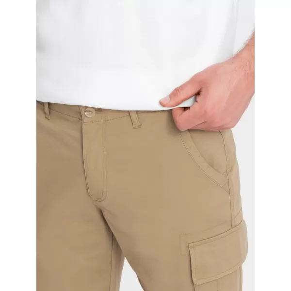  Kratke hlače OMBRE OM-SRCG-0133 PESEK 