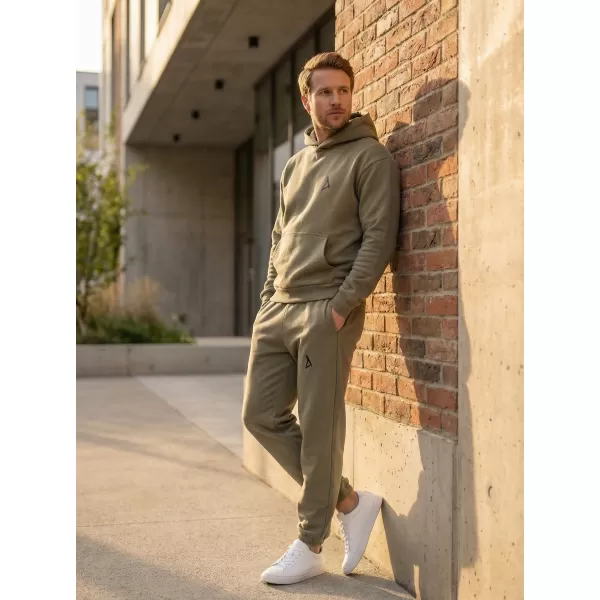  Moški pulover ALTISPORT BYB/ALM002BY284 OLIVNO 