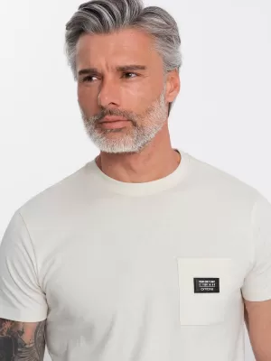 Srajca OMBRE OM-TSCT-0109 SMETANA