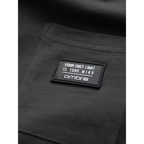  Srajca OMBRE OM-TSCT-0109 GRAFIT 