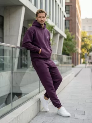Moške trenirke ALTISPORT BYB/ALM002BY286 BORDO