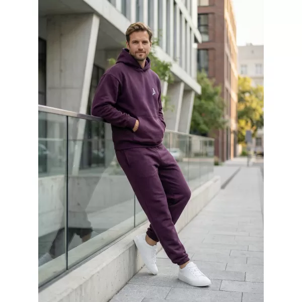  Moške trenirke ALTISPORT BYB/ALM002BY286 BORDO 