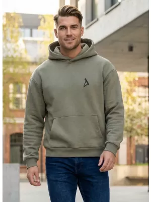 Moški pulover ALTISPORT BYB/ALM002BY284 OLIVNO