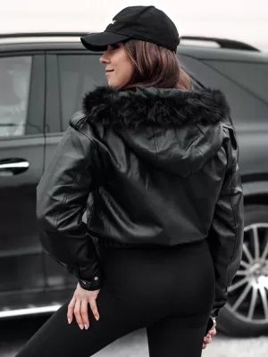 Ženska jakna DSTREET SOFTREBEL TY4762 ČRN