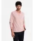 Moška majica s kratkimi rokavi OMBRE OM-POLS-0129 ROZA MELANGE