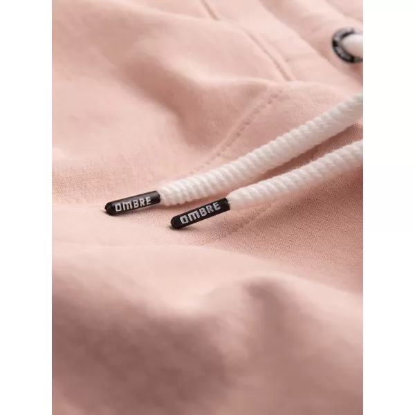  Kratke hlače OMBRE OM-SRBS-0139 V PRAHU ROZA 