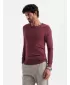 Moški pulover OMBRE OM-SWBS-0106 BURGUND