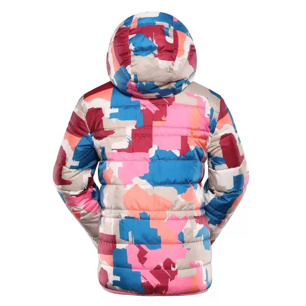  Otroška dvostranska jakna Hi-Therm ALPINE PRO DOUWO KJCD336 ROZA 