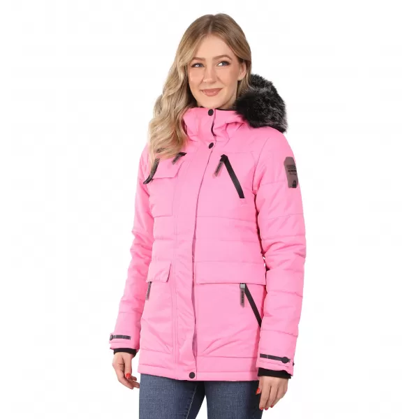  Ženska jakna ALPINE PRO WERDA LJCD644 ROZA 