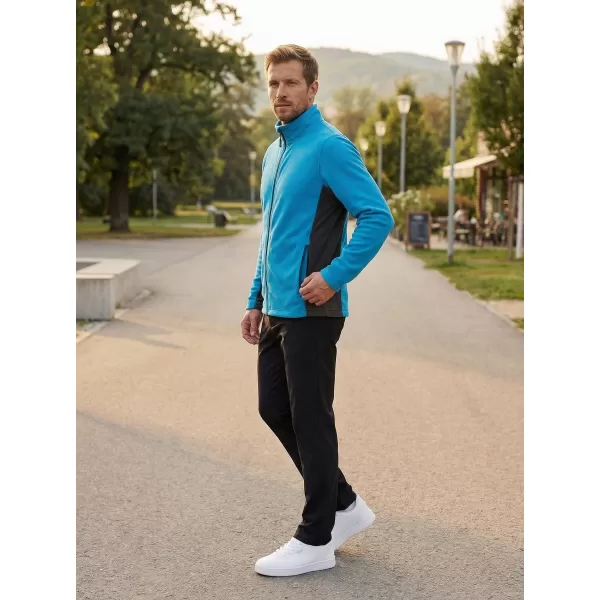  Moški pulover iz flisa ALTISPORT NoPrint NP/ALM725 TURKIZNA 