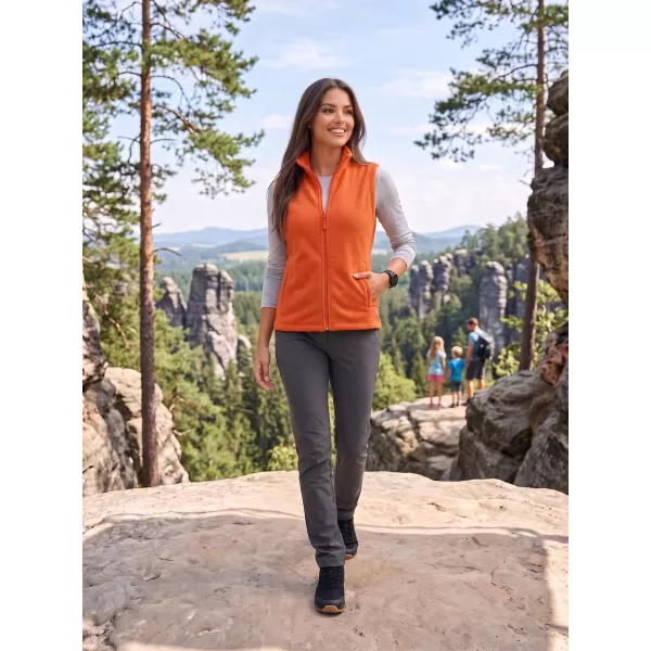  Unisex telovnik flis ALTISPORT NoPrint NP/ALU815 ORANŽNA 