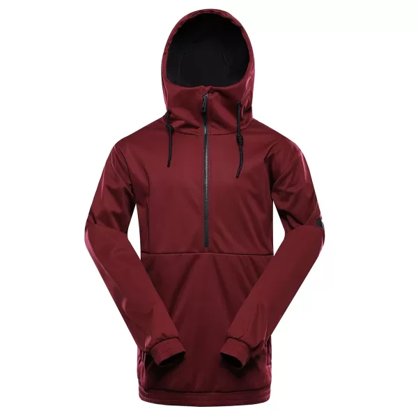  Moška smučarska softshell jakna ALPINE PRO JARG MJCD699 PALISANDER 
