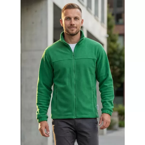  Moški pulover iz flisa ALTISPORT NoPrint NP/ALM105 SREDNJE ZELENA 