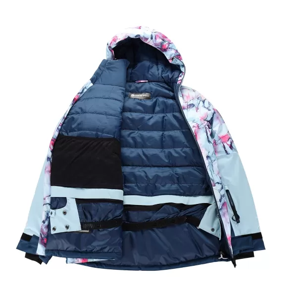  Ženska smučarska jakna ALPINE PRO OMEQA LJCB611 MODRO 
