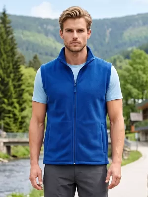 Unisex telovnik iz flisa ALTISPORT NoPrint NP/ALU815 KRALJEVSKO MODRA