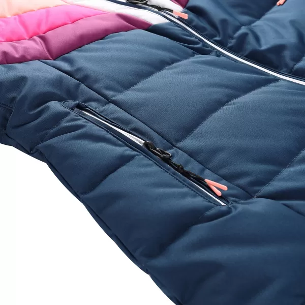  Ženska smučarska jakna ALPINE PRO FEEDRA LJCB604 MODRO 