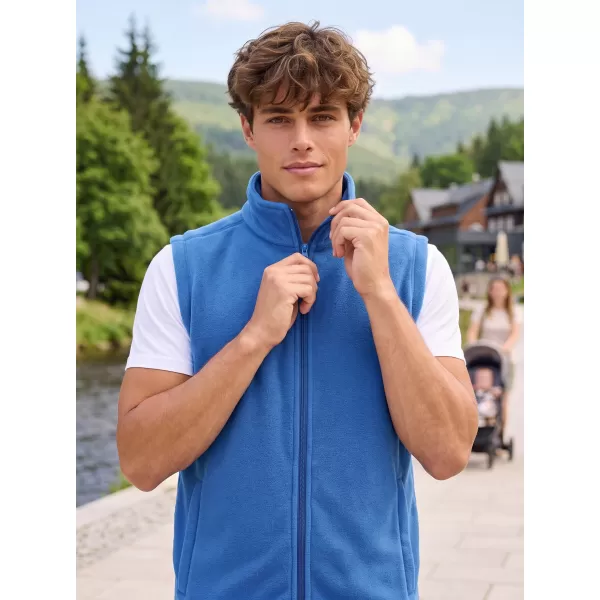  Unisex telovnik iz flisa ALTISPORT NoPrint NP/ALU815 AZURNO MODRA 