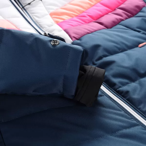  Ženska smučarska jakna ALPINE PRO FEEDRA LJCB604 MODRO 