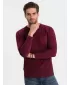 Srajca OMBRE OM-LSCL-0109 MAROON