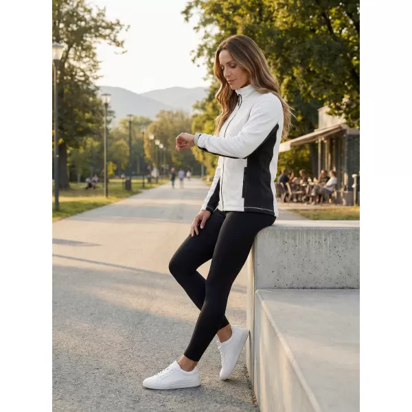  Ženska trenirk flisa ALTISPORT NoPrint NP/ALW825 BELA 