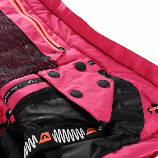  Ženska smučarska jakna ALPINE PRO REAMA LJCB601 KABARET 