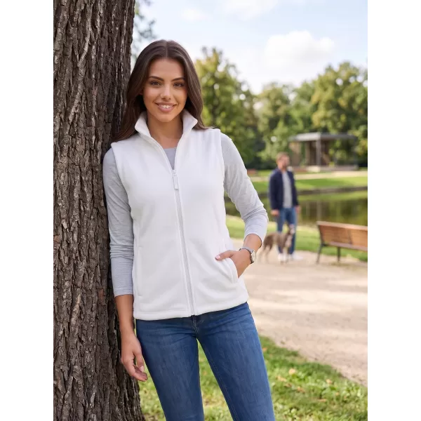  Unisex telovnik iz flisa ALTISPORT NoPrint NP/ALU815 BELA 
