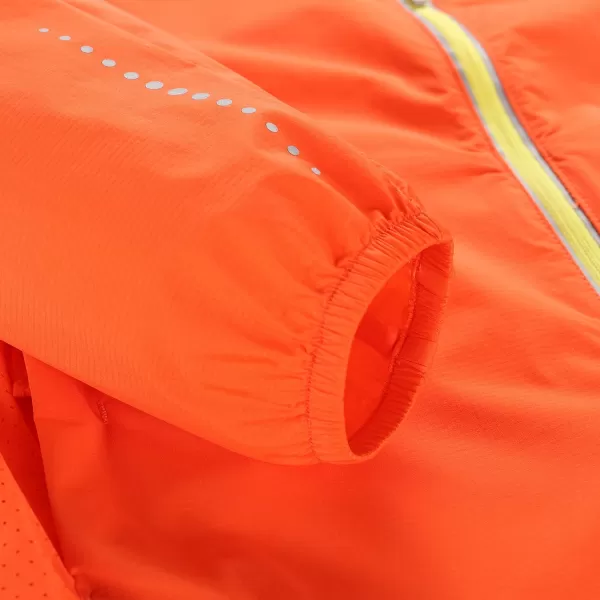  Otroška jakna ultra - ALPINE PRO SPINO KJCC319 ORANŽNA 