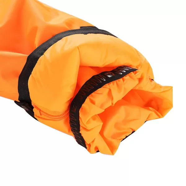  Otroške smučarske hlače ALPINE PRO EDESO KPAD361 NEON ORANŽNA 
