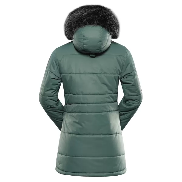  Ženska jakna ALPINE PRO WERDA LJCD644 ZELENO 