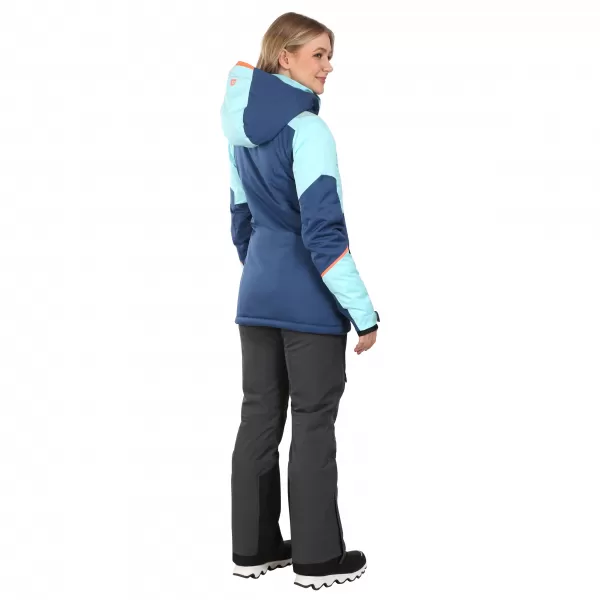  Ženska smučarska jakna ALPINE PRO DEARA LJCD654 MODRO 