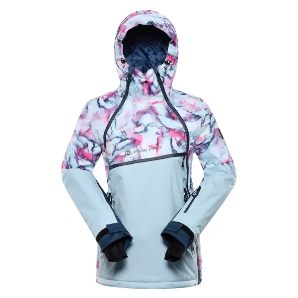  Ženska smučarska jakna ALPINE PRO OMEQA LJCB611 MODRO 