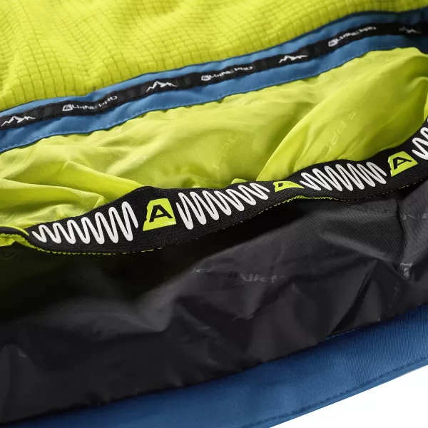  Smučarska jakna ALPINE PRO REAMO KJCB305 SVETLO ZELENA 