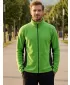 Moška trenirka flisa ALTISPORT NoPrint NP/ALM725 JABOLKO ZELENO