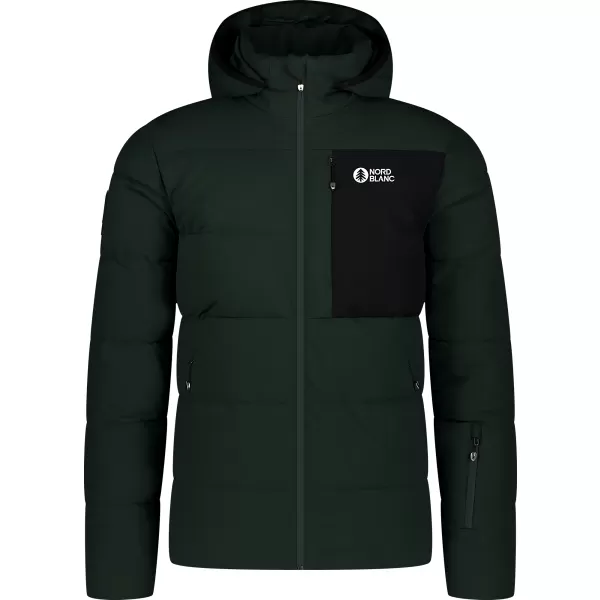  Moška zimska jakna NORDBLANC ORIENTING NBWJM8057 TEMNO ZELENA 