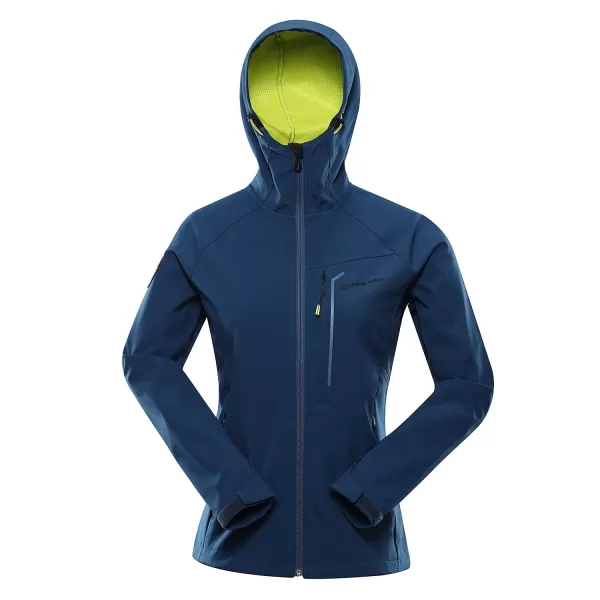  Ženska jakna Softhell ALPINE PRO ESPRITA LJCB589 MODRO 