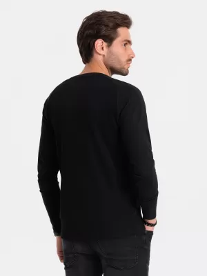 Srajca OMBRE OM-LSCL-0109 ČRN