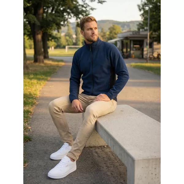  Moška trenirka flisa ALTISPORT NoPrint NP/ALM725 SEA -BLUE 