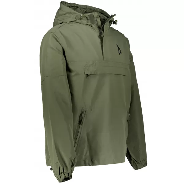  Moška vetrovka čez glavo ALTISPORT BYB/ALM002B3162 OLIVNO 
