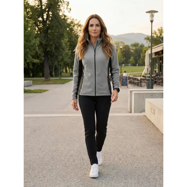  Ženska trenirk flisa ALTISPORT NoPrint NP/ALW825 SVETLO SIVA 