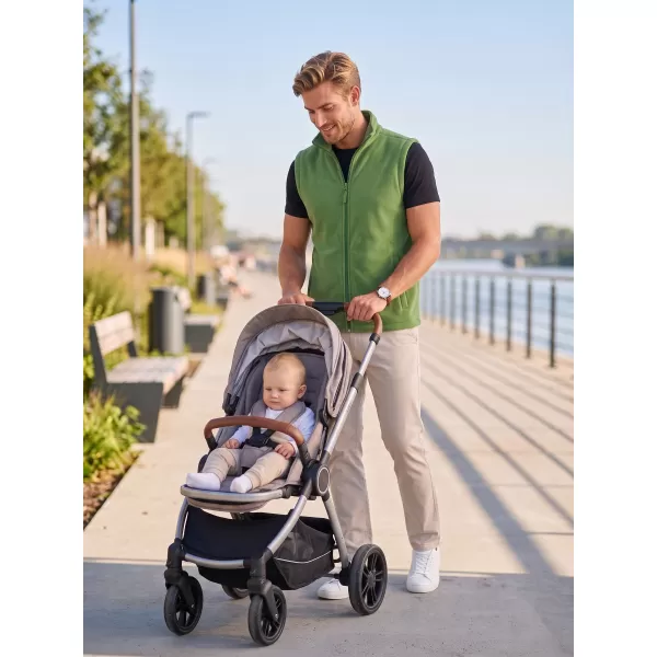  Unisex telovnik iz flisa ALTISPORT NoPrint NP/ALU815 TRAVNATO ZELENA 