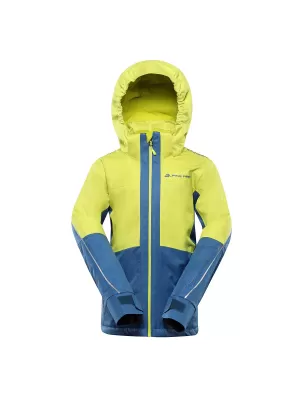 Smučarska jakna ALPINE PRO REAMO KJCB305 SVETLO ZELENA