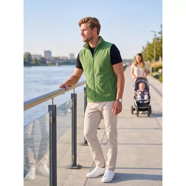  Unisex telovnik iz flisa ALTISPORT NoPrint NP/ALU815 TRAVNATO ZELENA 