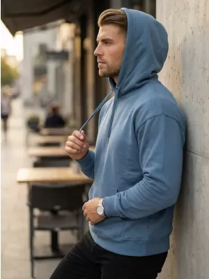 Moška jopica ALTISPORT NoPrint NP/ALM024 DENIM