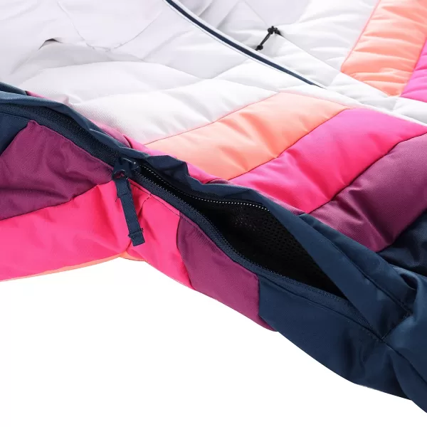  Ženska smučarska jakna ALPINE PRO FEEDRA LJCB604 MODRO 