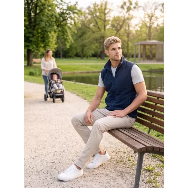  Unisex telovnik flis ALTISPORT NoPrint NP/ALU815 SEA -BLUE 