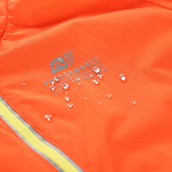  Otroška jakna ultra - ALPINE PRO SPINO KJCC319 ORANŽNA 