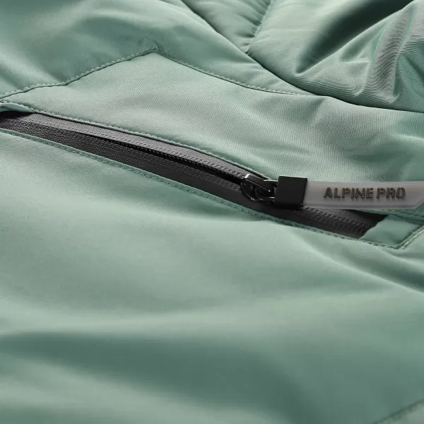  Jakna ALPINE PRO WERD MJCD681 ZELENO 