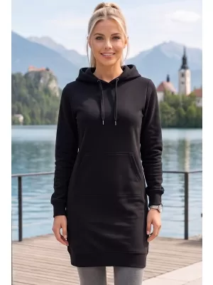Ženske podolgovate jopica ALTISPORT NoPrint NP/ALW914 ČRN