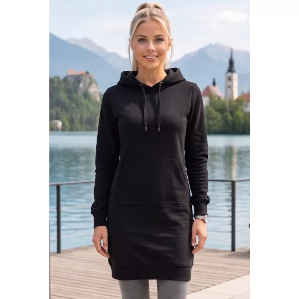  Ženske podolgovate jopica ALTISPORT NoPrint NP/ALW914 ČRN 