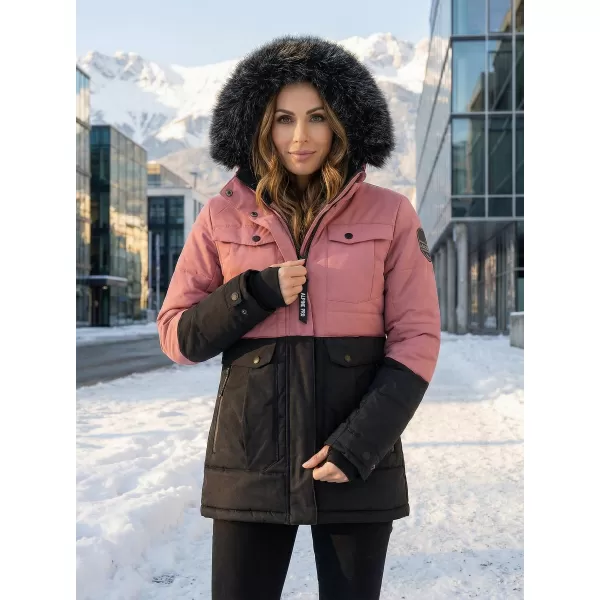  Ženska jakna ALPINE PRO EGYPA LJCB592 ROZA 